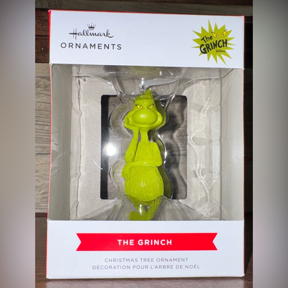 Cute 🥰 How the Grinch stole Christmas - The Grinch -  Hallmark Ornament 🎄
